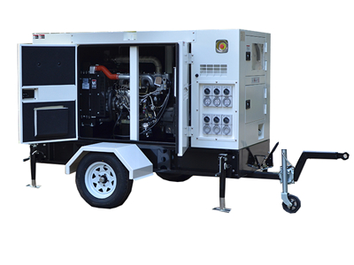 广州出租100KW移动型发电机组，租赁移动发电机
